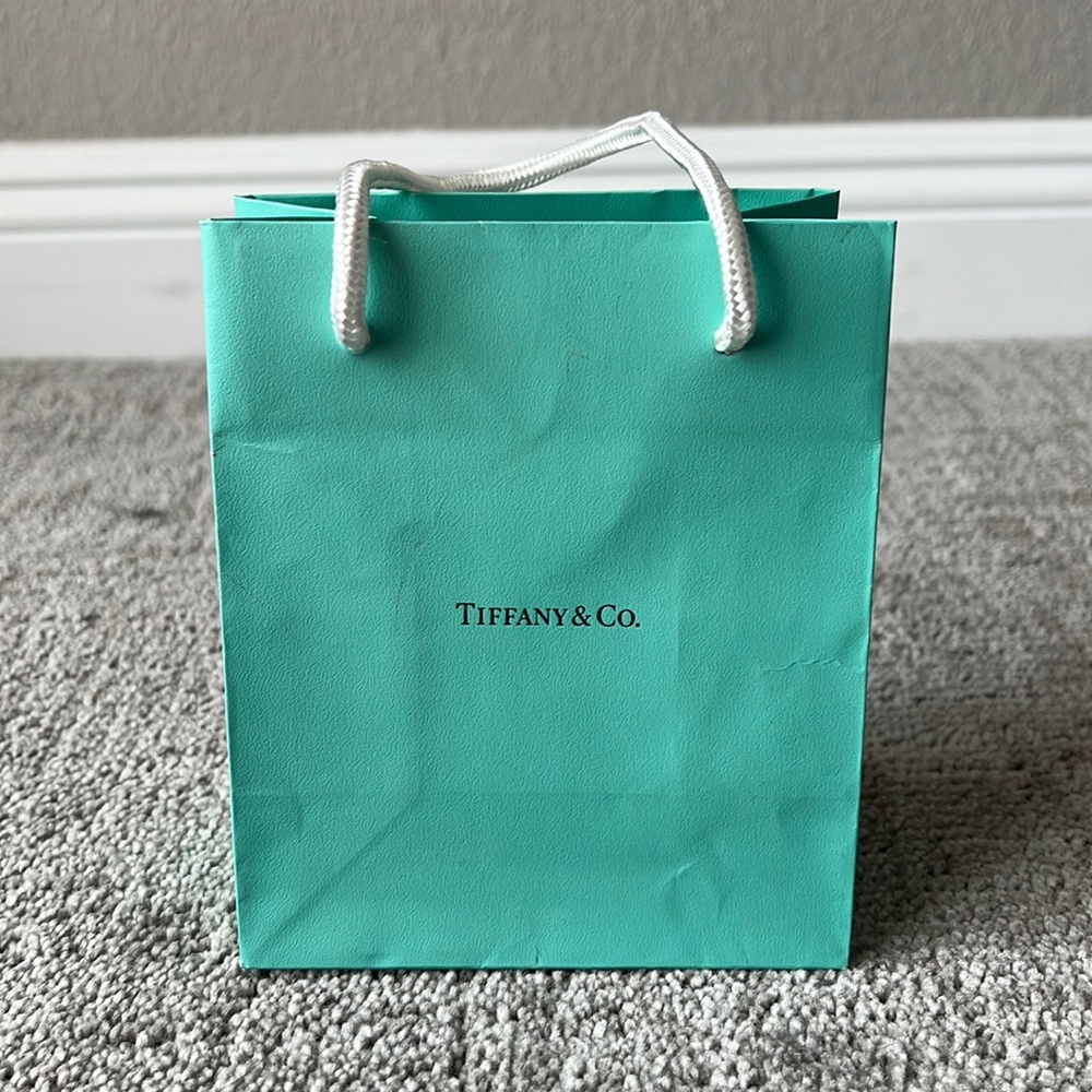 TIFFANY & CO paper bag